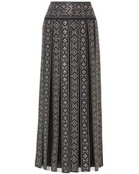 Temperley London - Gallantry Pleated Maxi Skirt - Lyst