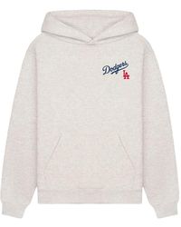 Sporty & Rich - X La Dodgers Logo-Print Hoodie - Lyst