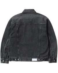 Neighborhood - Buttoned Denim Jacket - Lyst