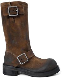 Julius Engineer Talos Boots in Black for Men | Lyst