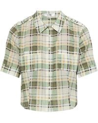 FRAME - Chemise À Carreaux - Lyst