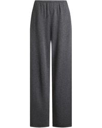 12 STOREEZ - Mélange Knitted Trousers - Lyst