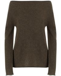 Lauren Manoogian - Pull En Maille Fine À Encolure Bateau - Lyst