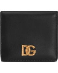 Dolce & Gabbana - Portefeuille Zippé À Plaque Logo - Lyst