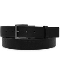 ARMANI EXCHANGE - Logo-Embossed Reversible Belt - Lyst