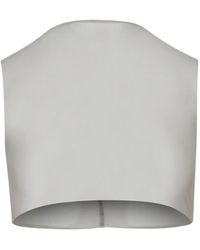 Rick Owens - Sleeveless Crop Top - Lyst