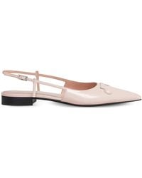 Marni - Slingback Pointed-Toe Flats - Lyst
