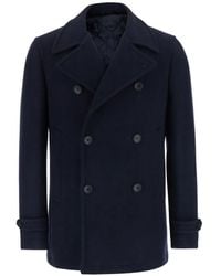 Tagliatore - Manteau Court À Boutonnière Croisée - Lyst