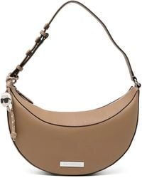 KARL LAGERFELD - Ikon Smooth Halfmoon Shoulder Bag - Lyst
