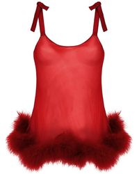 Gilda & Pearl - Bow Trim Babydoll - Lyst