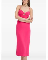 Bardot - Cut-Out Midi Dress - Lyst