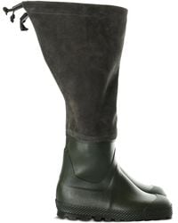Rier - Regenstiefel Mit Einsätzen Aus Velours - Lyst
