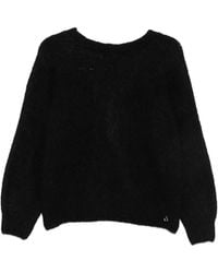 Dixie - Twist-Detail Open-Back Sweater - Lyst