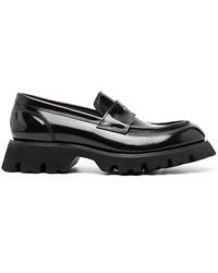 Santoni - Shoes > flats > loafers - Lyst