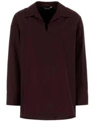 Max Mara - Cristel Poplin Blouse - Lyst