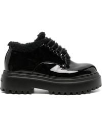Le Silla - Ranger Lace-Up Derby Shoes - Lyst