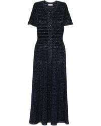 Sandro - Abito Lungo Con Decorazione - Lyst