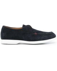 Kiton - Slip-on Suede Loafers - Lyst