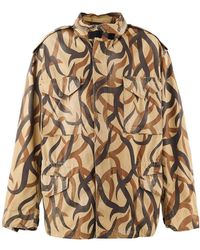 SAINT Mxxxxxx - M65 Jacke Mit Print - Lyst