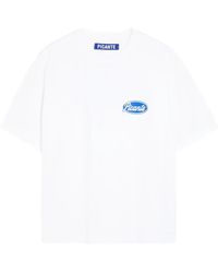 Picante - Senna Logo-Print Cotton T-Shirt - Lyst