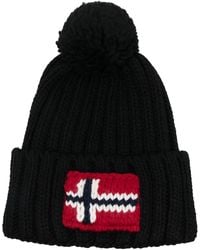 Napapijri - Bonnet À Patch Logo - Lyst