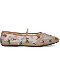 Jeffrey Campbell - Embroidered Mesh Ballet Flats - Lyst