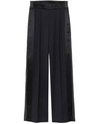 Undercover - Pantalon Plissé À Ourlet Satiné - Lyst