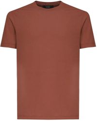 Zanone - Crew-Neck Short-Sleeves T-Shirt - Lyst