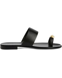 Giuseppe Zanotti - Norbert Flat Sandals - Lyst