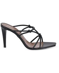 Giuseppe Zanotti - Knotted Detail Square Toe Mules - Lyst