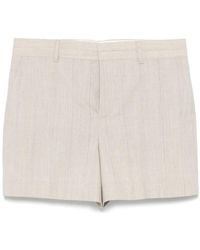 Moschino - Virgin Wool Shorts - Lyst