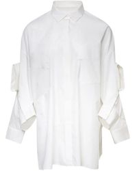 Enfold - Patch-Hemd Mit Blattmotiv - Lyst