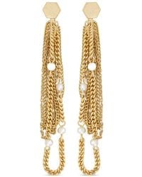 AllSaints - Chain-Link Earrings - Lyst