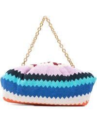 Missoni - Zigzag-Woven Chain-Strap Clutch Bag - Lyst