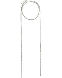 DSquared² - City Nights Crystal-Embellished Necklace - Lyst