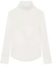 Courreges - Scarf-Detail Blouse - Lyst