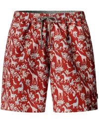 Hackett - Safari Print Swim Shorts - Lyst