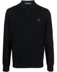 Fred Perry - ロングスリーブ ポロシャツ - Lyst