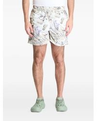 PATTA - Print-Detail Swim Shorts - Lyst
