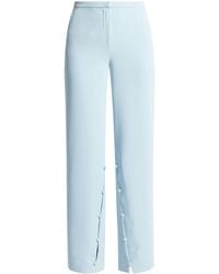 Stine Goya - Recycled-polyester Straight-leg Trousers - Lyst