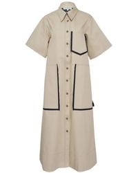 Lee Mathews - Pocket Shirt Dress - Lyst