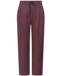 Brunello Cucinelli - Pleated Drawstring-Fastening Trousers - Lyst