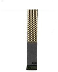 Marni - Geometric-Pattern Ribbed Scarf - Lyst