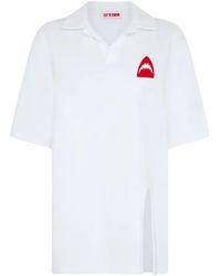 Let's Swim - Shark-Logo Mini Dress - Lyst