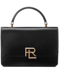 Ralph Lauren Collection - Rl 888 Leather Top-handle Bag - Lyst