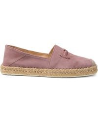 Tod's - Suede Espadrilles - Lyst