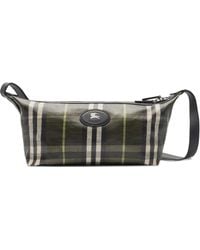 Burberry - Logo-Patch Shoulder Bag - Lyst