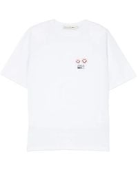 Joshua Sanders - Smiley Graphic T-Shirt - Lyst