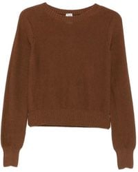 Baserange - Ribbed-Trim Sweater - Lyst