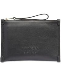 Lancel - Jour De Leather Clutch Bag - Lyst